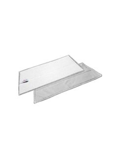 PANNO ULTRA-MICROFIBRA CON SUPPORTO PER SISTEMA A VELCRO CM.40 PER PULIZIA VETRI E SUPERFICI LUCIDE