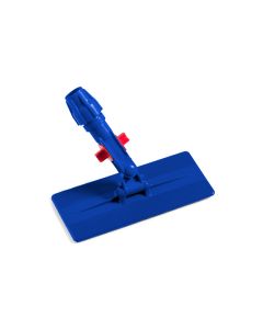 PORTATAMPONE C/ATTACCO SNODATO PER MANICO BLU C/BOCCHETTONE LOCK SYSTEM BLU C/CURSORE ROSSO